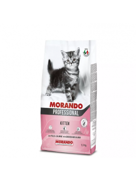 Morando Professional Sucha Karma Dla Młodych Kotów Z Kurczakiem i Łososiem 1,5 kg